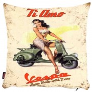 Retro Yastık Kılıfı